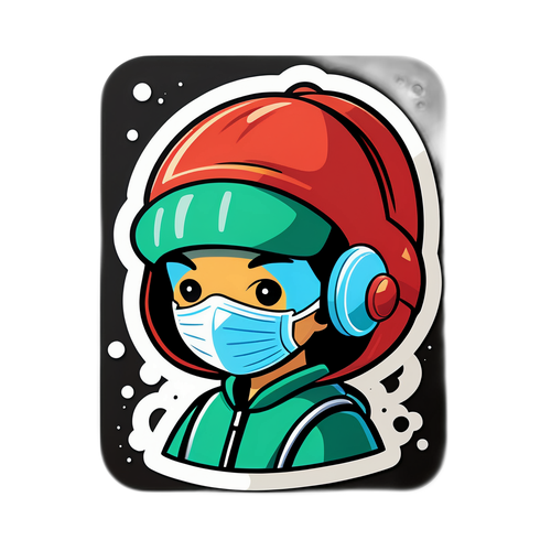 미세먼지 환경 보호 캐릭터