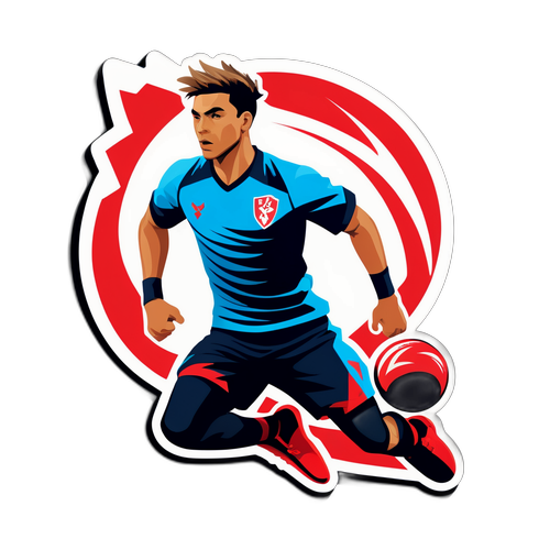 Hình ảnh cầu thủ Rayo trong trang phục thi đấu