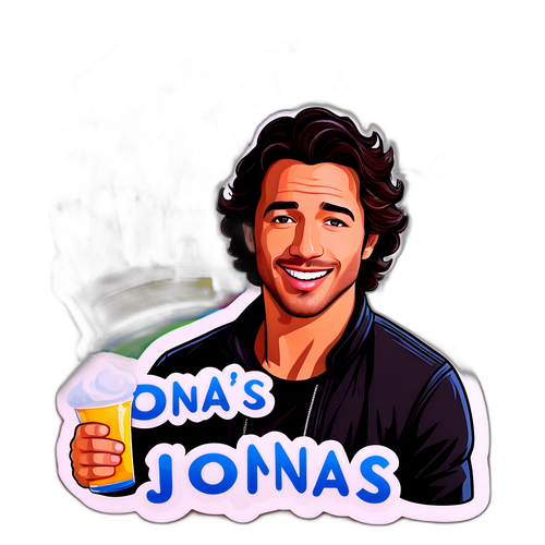 Sticker Divertente di Jonas in un Reality Show
