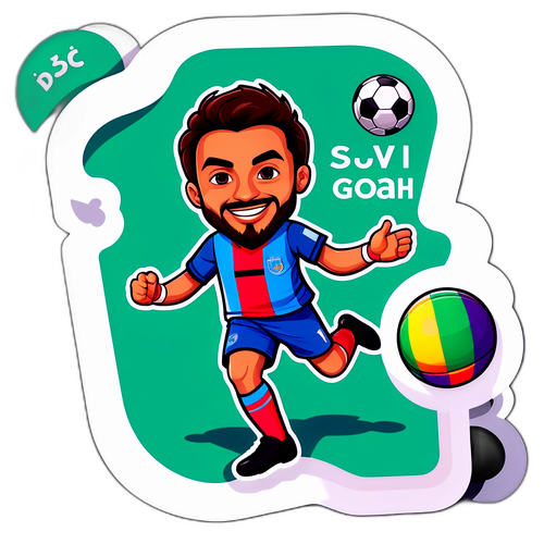 Roony Bardghji Gör Mål Sticker