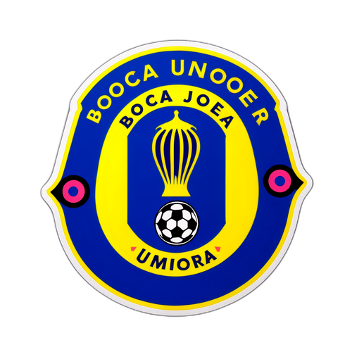 Sticker mit dem ikonischen Boca Juniors Logo
