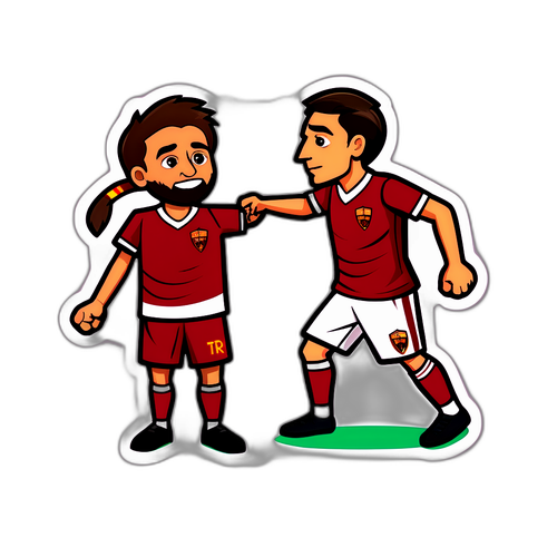 Sticker Roma Vs Torino