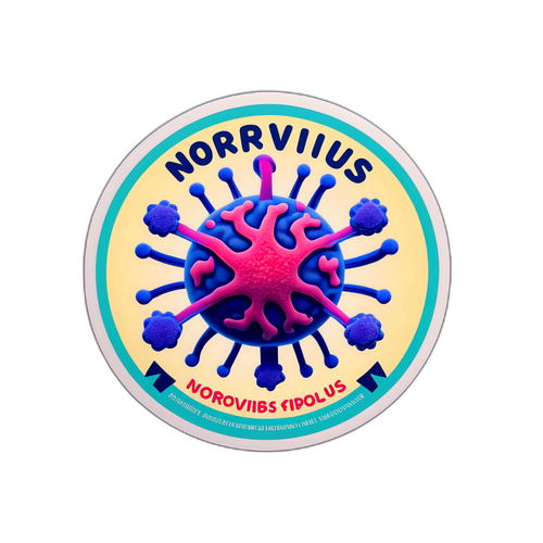 Infosticker über Norovirus