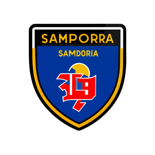 Design di un adesivo emozionante per la partita Sampdoria-Modena