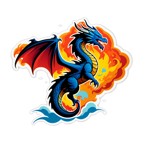 Dynamic Soaring Dragon Sticker