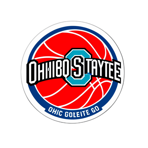 Ohio State Basketball Sticker
