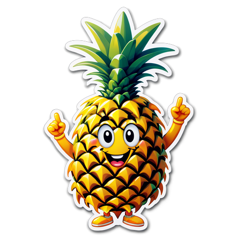 Dans Dig Ind i Glæden: Den Sprudlende Ananas, Der Gør Dit Liv Lysere!