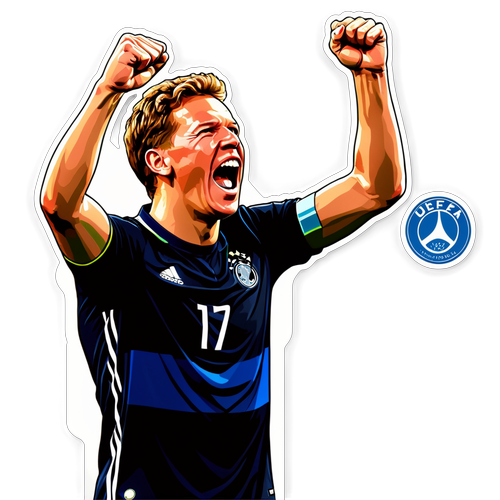 Siegesfreude mit Julian Nagelsmann