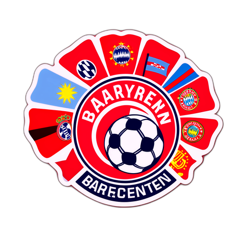 Stickers z motywem Bayernu