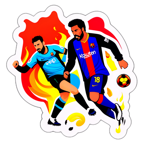 Intensidade ya Mechi ya Mpira wa Miguu kati ya Barcelona na Newcastle