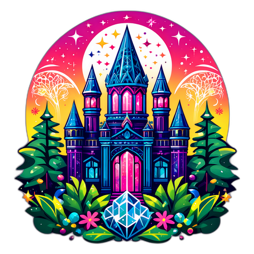 Hình Ảnh Cung điện Pha Lê Sáng Lấp Lánh