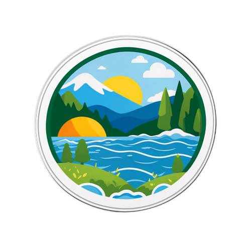 Umweltschutz und Naturbewusstsein Sticker