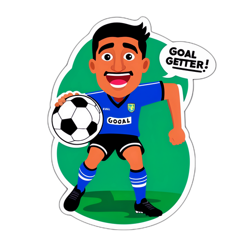 Speelse sticker van Raúl Asencio