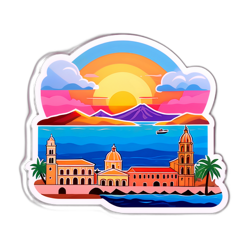 Vista pittoresca dei monumenti storici di Trapani