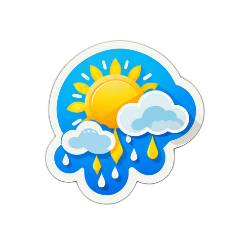 可愛的天氣圖標