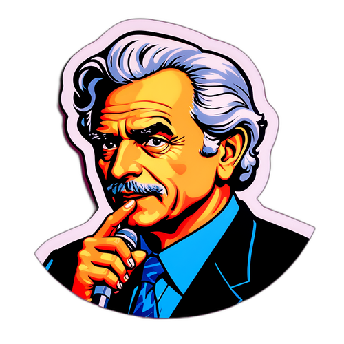 Stickers de José Ottavis en estilo pop art