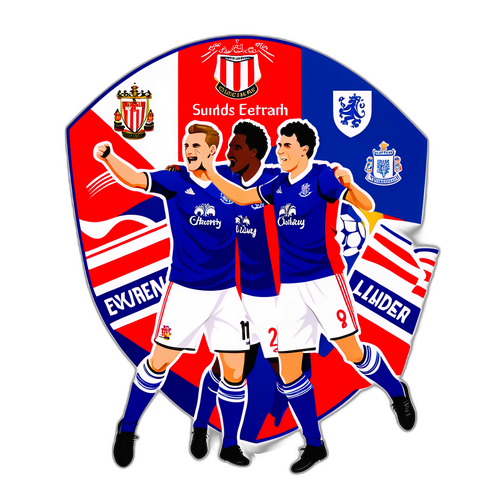 Samhold på Stadion: Sunderland vs. Everton