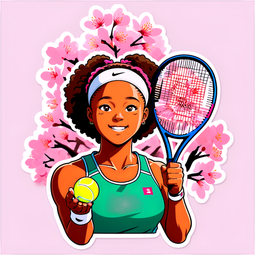 Naomi Osaka: The Tennis Queen Blossoms in Cherry Blossoms - A Celebration of Heritage and Triumph!