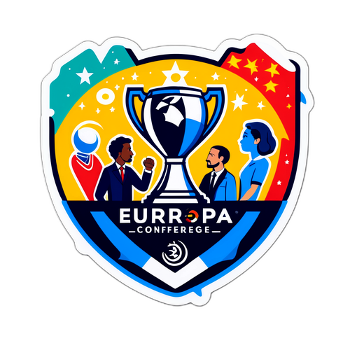 Europa Conference League Klistermærke