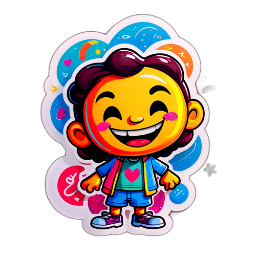 Sticker Divertente di Molina