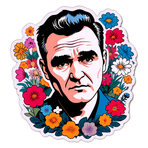 Morrissey med melankolsk udtryk