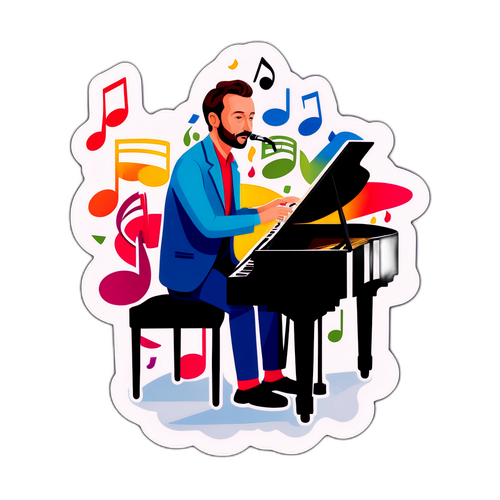 Cesare Cremonini al Pianoforte