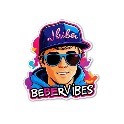  Αυτοκόλλητο Bieber Vibes 