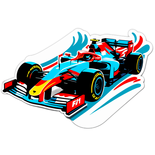 F1の速度を表現したデザイン