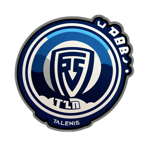 Sticker representando Talleres contra Huracán