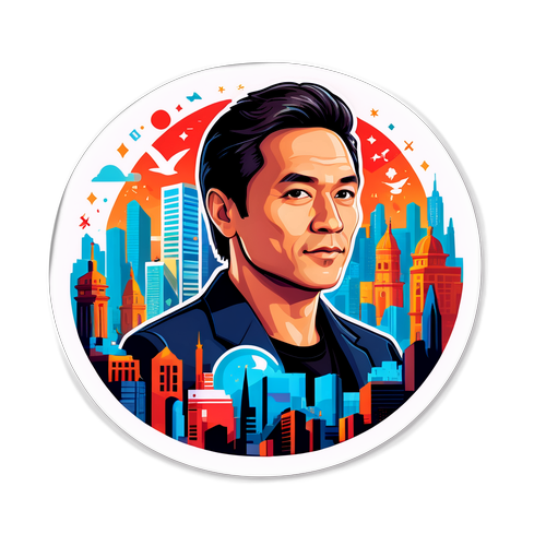 Sticker ni Paolo Tantoco sa Lungsod