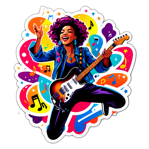 Ella Langley som rockstjärna