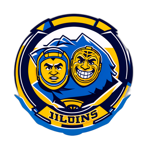 Bruins vs Islanders Fan Passion Sticker