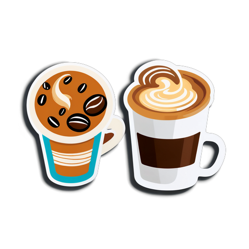 Fuel Your Passion: Discover the Whimsical World of Quirky Coffee Stickers!