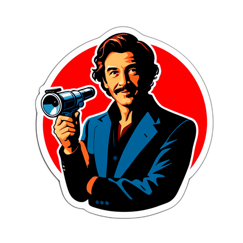 Feirende sticker til 'The Legend'