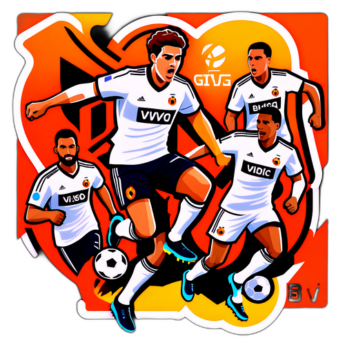 עיצוב מדבקה פעולה עבור ונציה נגד ריאל מדריד