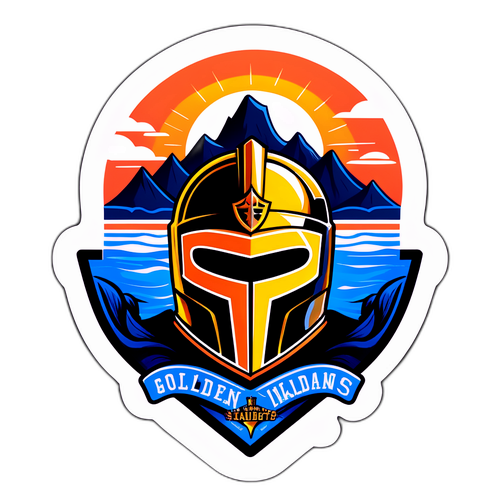 Golden Knights vs Islanders Matchup Sticker