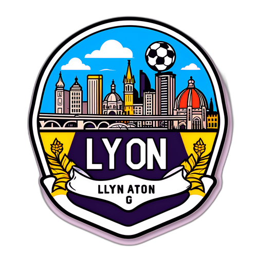 Sticker ya Stylish ya Lyon