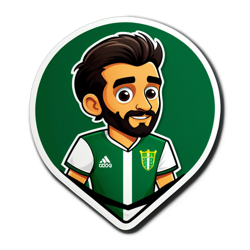 Autocolant inspirat de echipa Real Betis