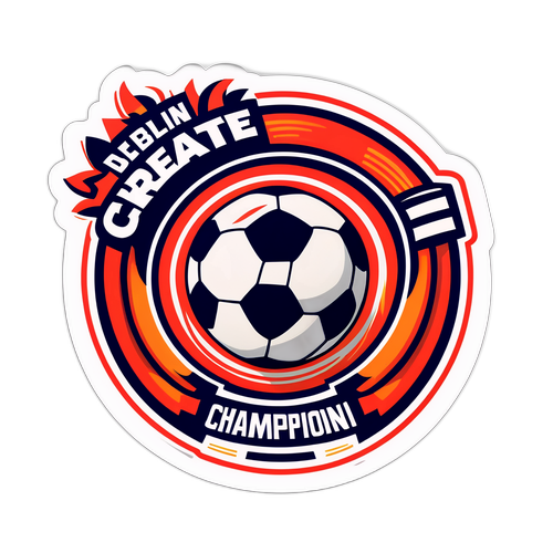 Sticker ya Ushindi wa Soka