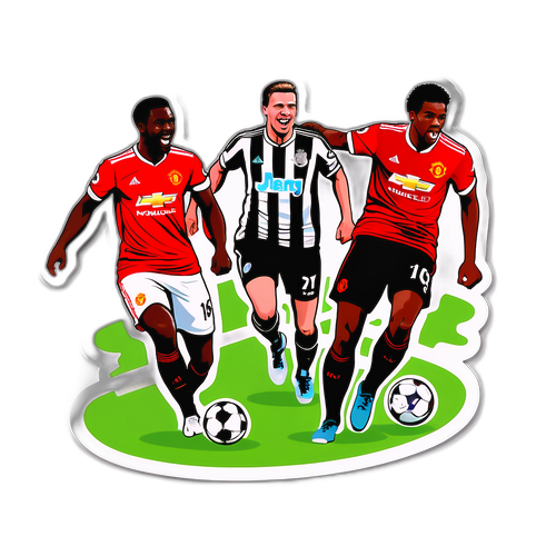 Afișare dinamică a meciului Man Utd și Newcastle United