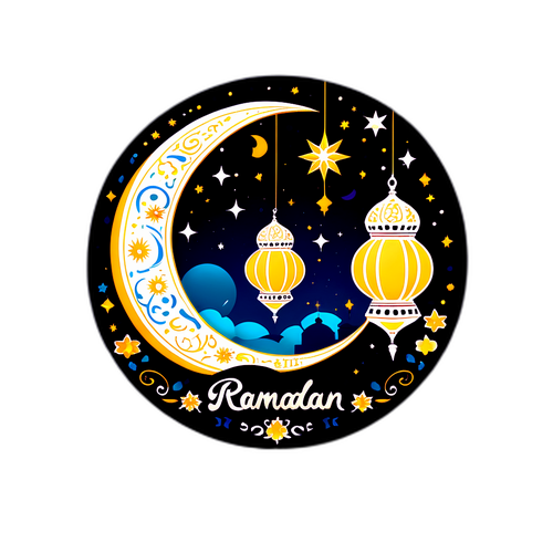 Stiker Ramadan: Berapa Hari Lagi Puasa 2026