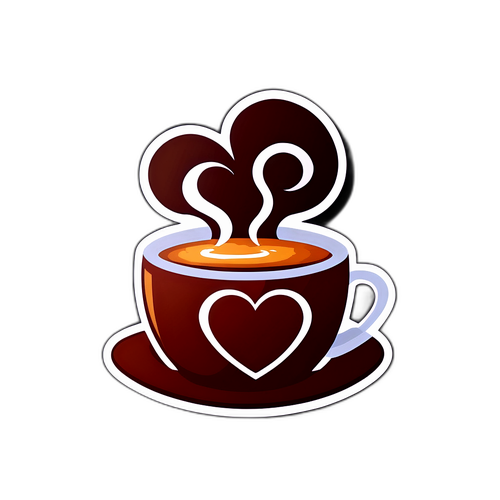 Koffiemok met Hartstoom