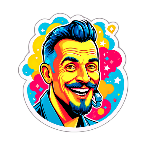 Stiker Ceria Vitaly Zdorovetskiy
