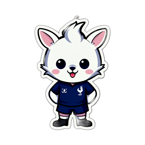 귀여운 토트넘 홋스퍼 마스코트 디자인