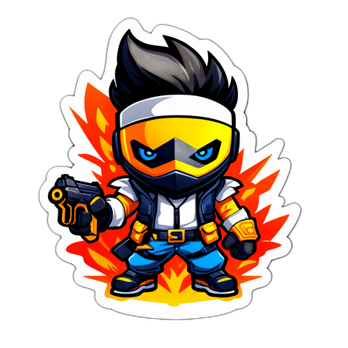 गेमर्स के लिए स्टिकर डिज़ाइन