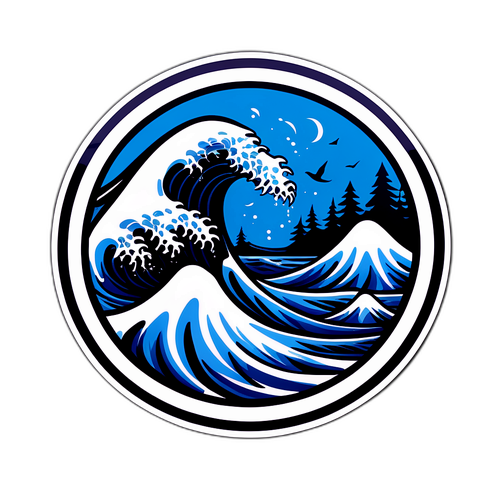 Északi Áramlat Sticker