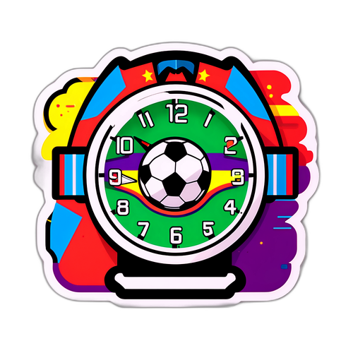 Vibrant Overføringsdeadline Sticker