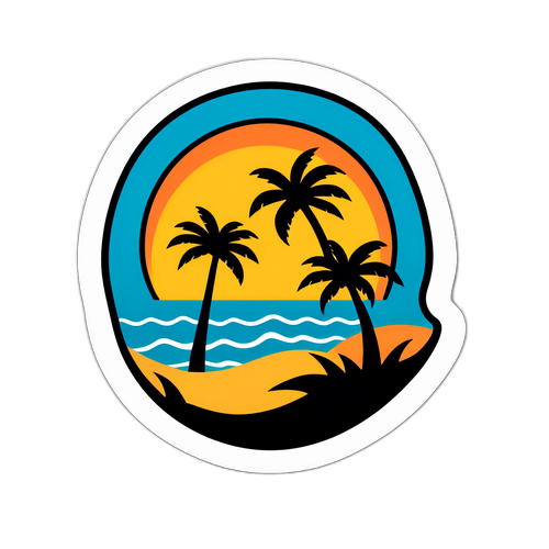 Sticker cu detalii din stilul de viață din Levant