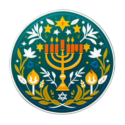 כנסת מסביבה סמלים של מורשת ישראל