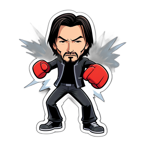 Keanu Reeves'un Sevimli Karakteri Dövüş Sahneli Çizgi Karakter